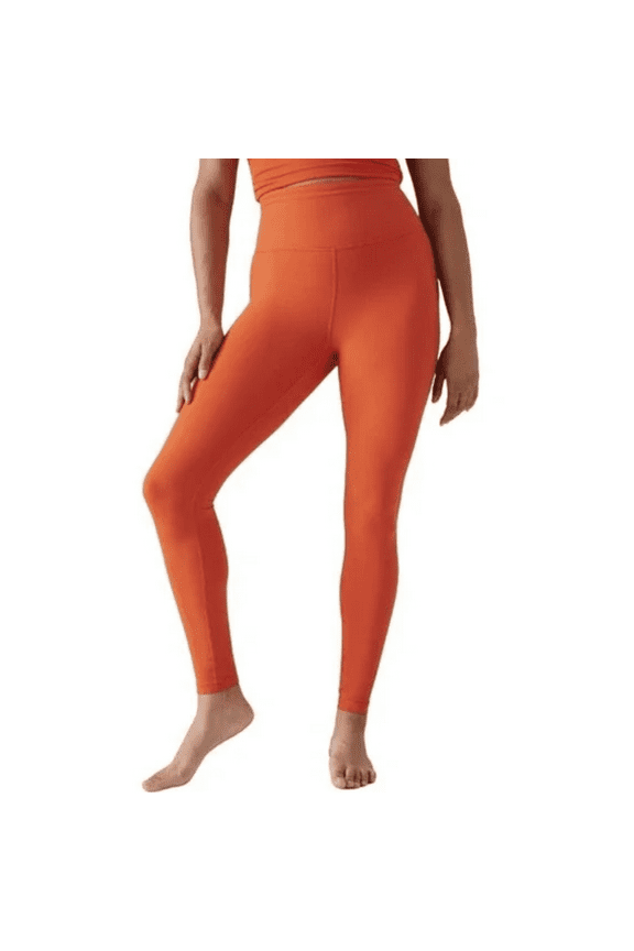 Ultra High Rise Elation Tight in Orange, Size L