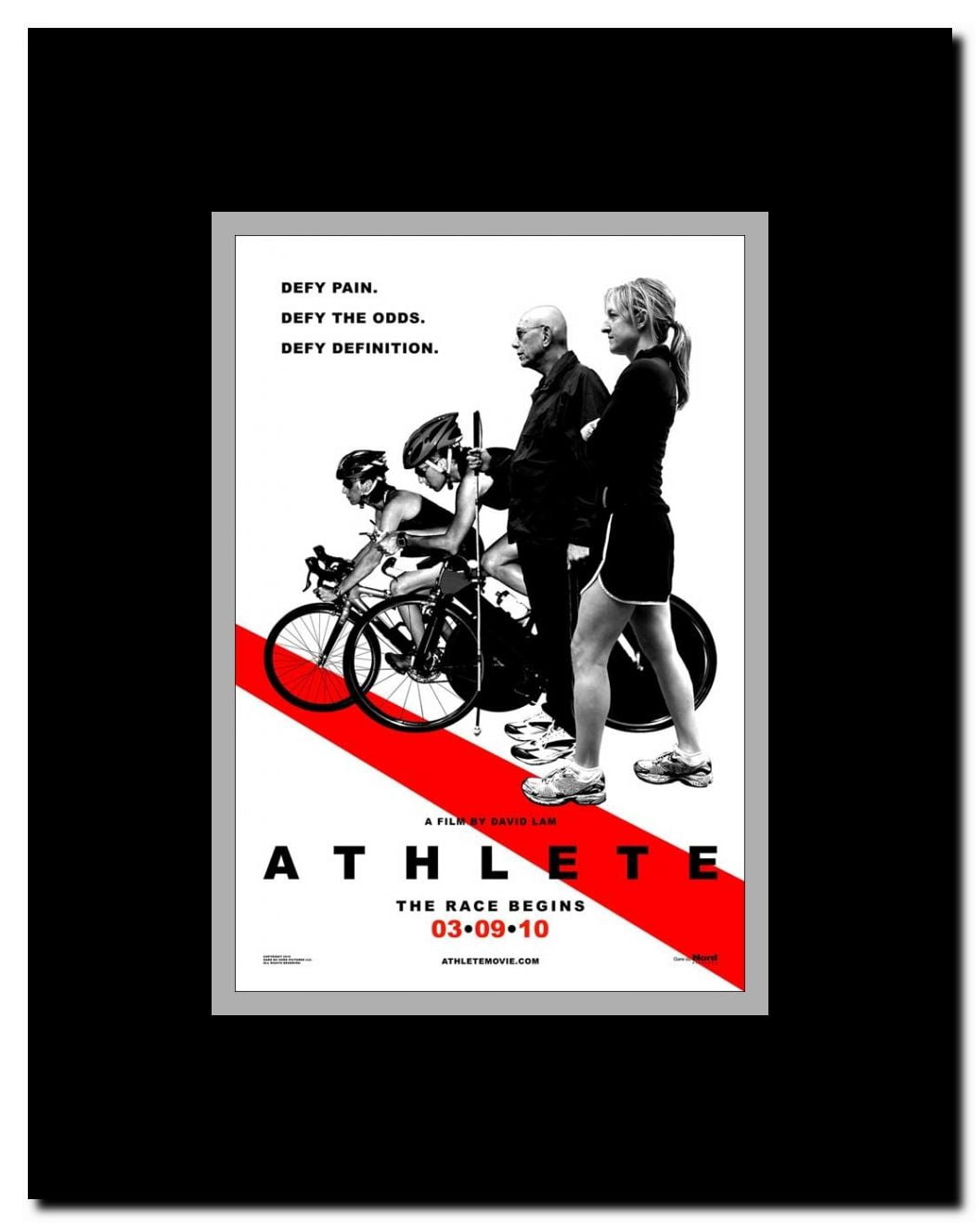 Athlete Framed Movie Poster