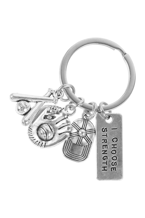 Stylish Baseball Keychain Pendant for Key Organization and Sports Fans, Sports Accessory