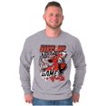 thumbnail image 1 of Athlete Popeye Step Up Your Game Men's Long Sleeve Tee T Shirt Brisco Brands S, 1 of 1