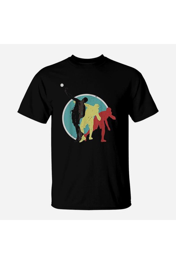 Athlete Retro Style Shot Put Track TShirt