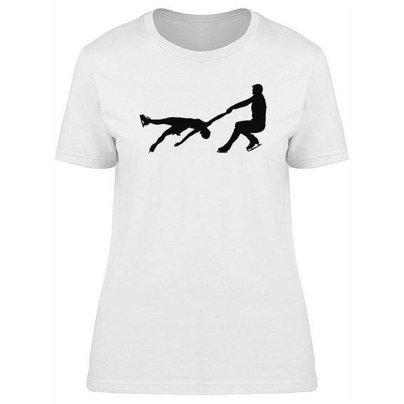 Athletes Figure Skaters T-Shirt Women -Image by Shutterstock, Female Small