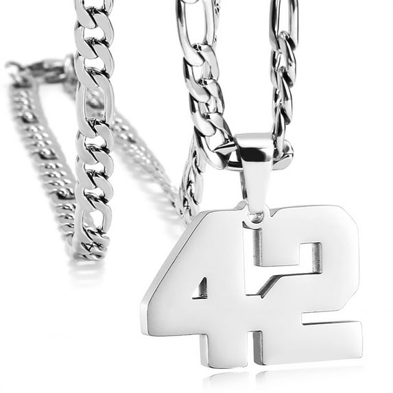 Athletes sports 0-99 number necklaces, age Necklace Pendants,for Women and men,for Ice Hockey Basketball Football Baseball Team Number Necklaces Sport Athlete Jewelry Gift,birthday present