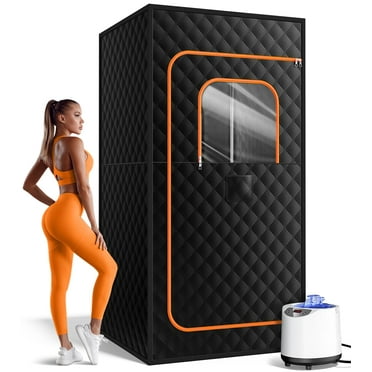 Athletgo Portable Steam Sauna, Portable Sauna for Home,Orange