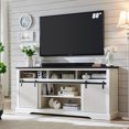Athletgo TV Stand for 75 Inch TVs, 32" Tall Modern Entertainment Center