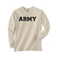 thumbnail image 1 of Athletic ARMY crewneck Sweatshirt in Sand, 1 of 3