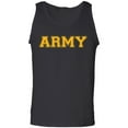 thumbnail image 1 of Athletic "ARMY" gold print Adult Tank Top, 1 of 3