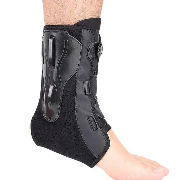 Athletic Ankle Brace Breathable Ankle Stabilizers with Adjustable Rotating Knob For Sport Injury