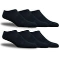 thumbnail image 1 of Athletic Ankle Socks Low Cut Cotton Blend - 6 Pairs, 1 of 3