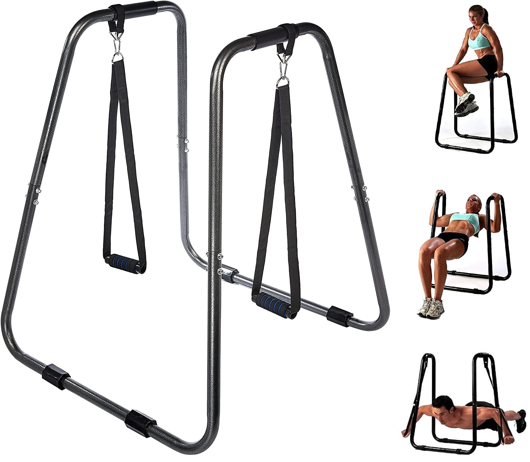 Parallettes, Parallel Bars for Home Fitness, Dip Station Functional Heavy  Duty, Dip bar Station Stabilizer Parallette, Push Up Stand, Gymnastics