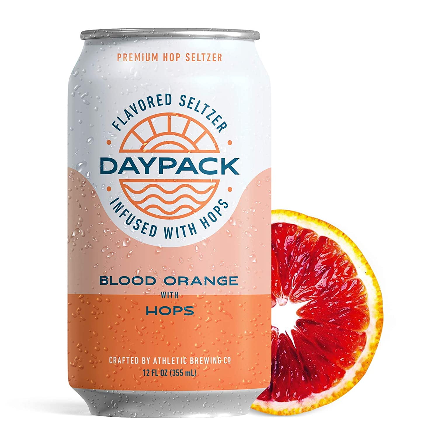 Athletic Brewing Company Daypack Sparkling Water, 12Pack of Blood
