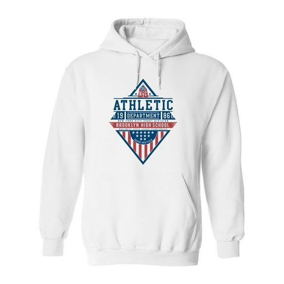 Athletic Department Brooklyn Hoodie Men -Image by Shutterstock, Male Small