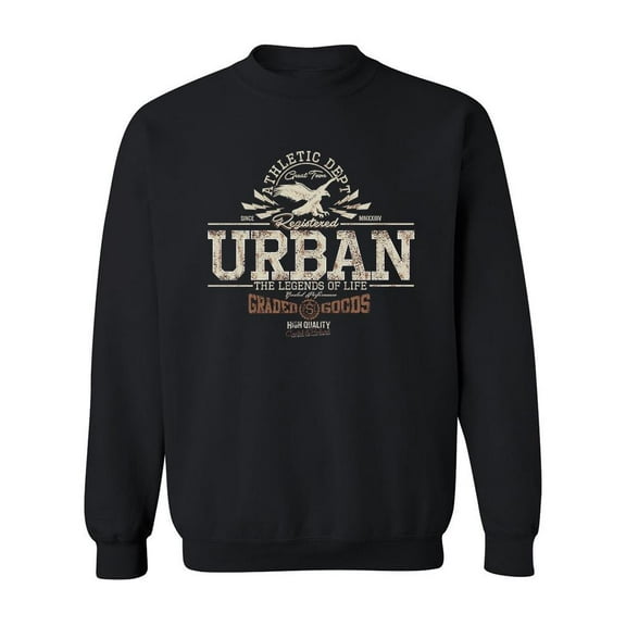Athletic Department Urban Design Sweatshirt Men -Image by Shutterstock, Male XX-Large