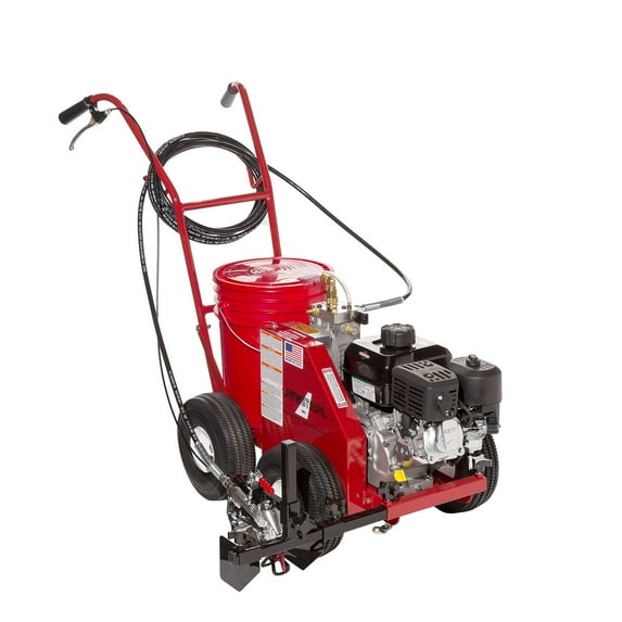Athletic Field Airless Striping Machine (Model# 4400 Part# 10003566) | Pavement & Warehouse Striping | High Pressure | Light Weight | 3000 PSI Spray Pump | Fix Uneven Athletic Fields | Made in USA