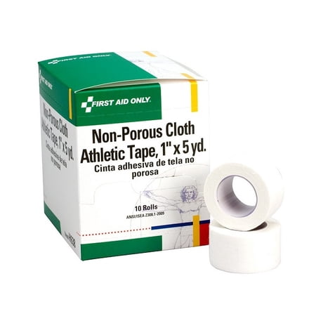 Athletic First Aid Tape (Unitized Refill), 1" x 5 yd, 10/Box