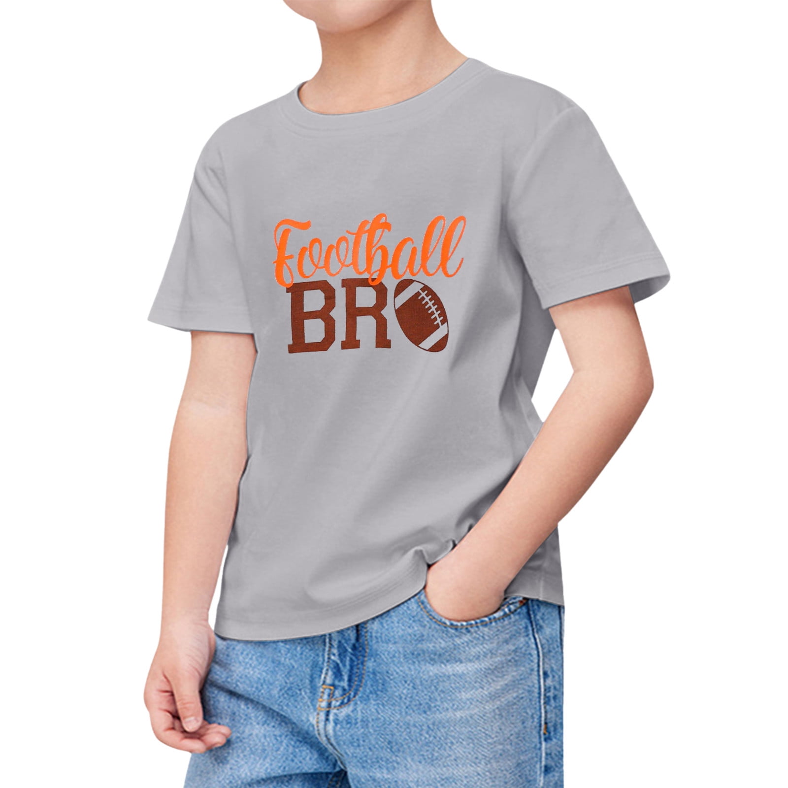 Child's Short Sleeve T-Shirt Wilson WYB0003411RDB Red