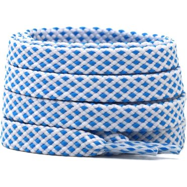 Strings Shoelace Company – Fat Flat Athletic 54 Inch Shoe Laces – 2 Pair, Made In USA