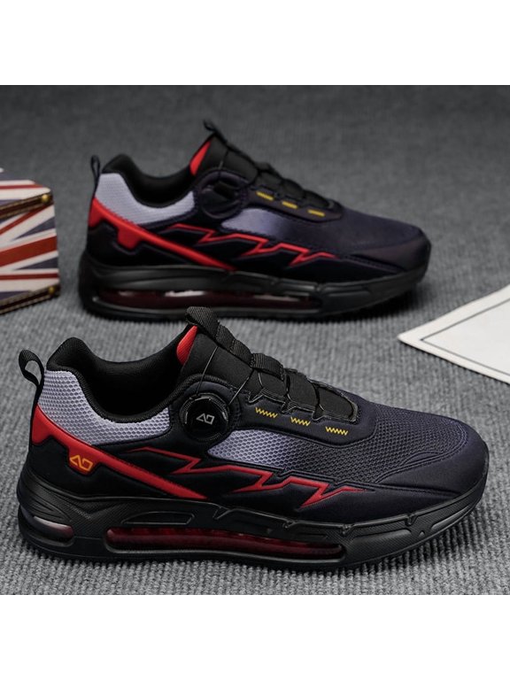 Athletic Footwear for Men That Boasts a Stylish Design, Is Lightweight And Adaptable, And Includes an Air Cushion Along with a Robust Sole Suitable for Sports