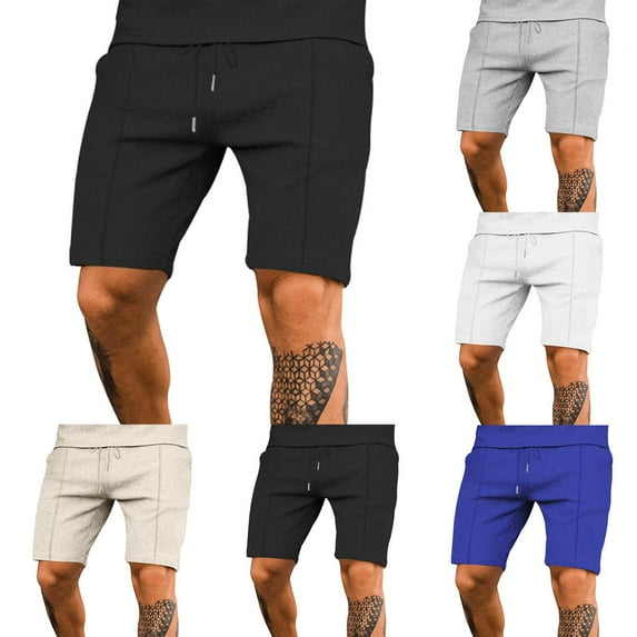 Athletic Gym Mens Shorts Workout Athletic Shorts with Pockets Casual Work Hiking Shorts Men Fashion Sports Shorts for Running Casual Activewear