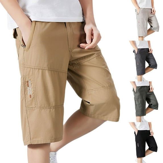 Athletic Gym Mens Shorts Workout Black Quick Dry Basketball Shorts Men Lightweight Sports Gym Shorts Men's Shorts Casual Summer Shorts Outdoor Hiking Shorts with Pockets