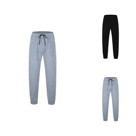 Athletic Joggers - Comfortable Breathable Sweatpants with Pockets and Elastic Waistband for Outdoor Running