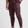 thumbnail image 1 of Athletic Joggers for Men Casual Sweatpants Waterproof Pants Workout Running Pants with Pockets Elastic Waist Drawstring Pant Fall Casual Trousers, 1 of 6