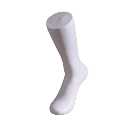 Athletic Mens Sock Display, Matte White