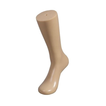 Athletic Mens Sock Display, fleshtone