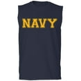 thumbnail image 1 of Athletic "NAVY" Adult Sleeveless Tee, 1 of 3