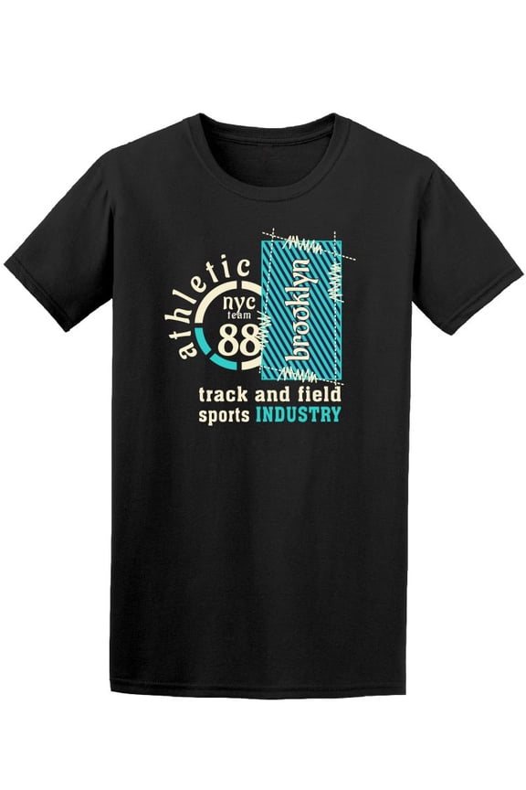 Athletic Nyc Team Brooklyn Sport T-Shirt Men -Image by Shutterstock, Male Large