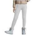 thumbnail image 1 of Xugsiok Athletic Pants for Children Elastic Waist Yoga Pants Solid Lightly Comfortable Stretchy Jogger Pants Fashion Casual Long Pants Size 3-13Y for Kids Running Workout, 1 of 9
