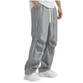 thumbnail image 1 of Athletic Pants for Men Casual Active Gym Running Pants Elastic Waist Drawstring Sweatpants, 1 of 5
