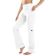 thumbnail image 1 of Athletic Pants for Women High Waisted Pull on Pants Casual Yoga Pants Flare Leggings with Pockets for Workout Running Athletic Activewear, 1 of 6