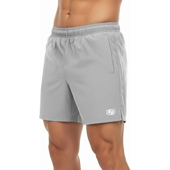 Soja Essentials Men's Adult Activewear Shorts M Light Gray