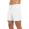 thumbnail image 1 of Soja Essentials Running Shorts, Quick Dry Athletic Shorts for Men, 5”, S, White, 1 of 6