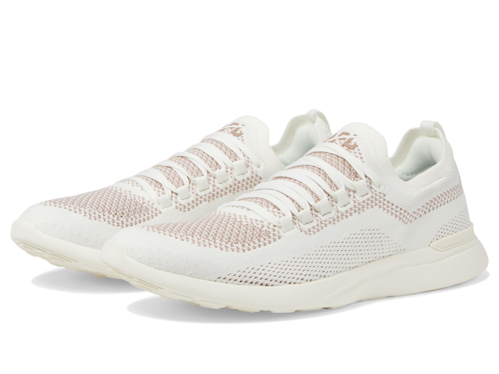 APL Techloom Breeze Running Shoes - White Vegan Sneakers With Propelium Cushion, Size 11 B (M)