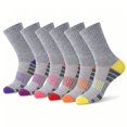 thumbnail image 1 of Tipi Toe Women's Athletic Performance Socks with Enhanced Cushioning (6 Pairs), 1 of 3