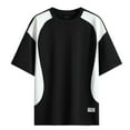 thumbnail image 1 of Athletic Shirts for Men Workout Gym Quick Dry Performance Men's Casual T Shirts For Daily Wear And Sports Versatile Design With Color Block Style For Spring And Summer Ideal For Shorts And Pants, 1 of 4