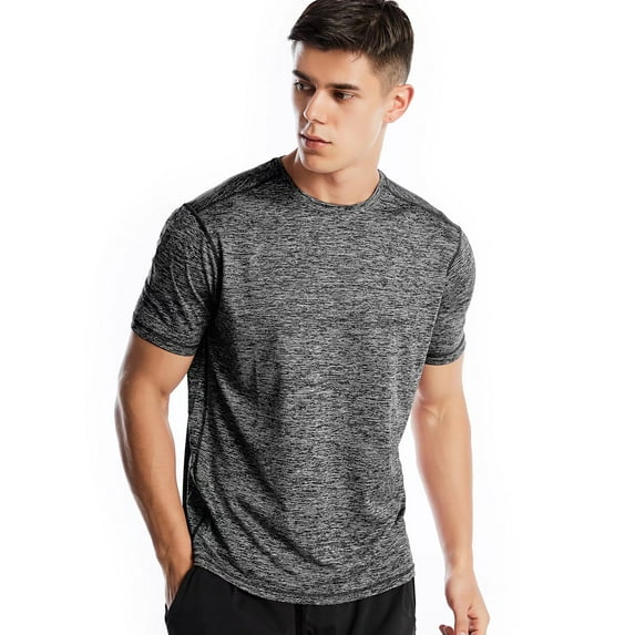 Athletic Shirts for Men Short Sleeve Wicking