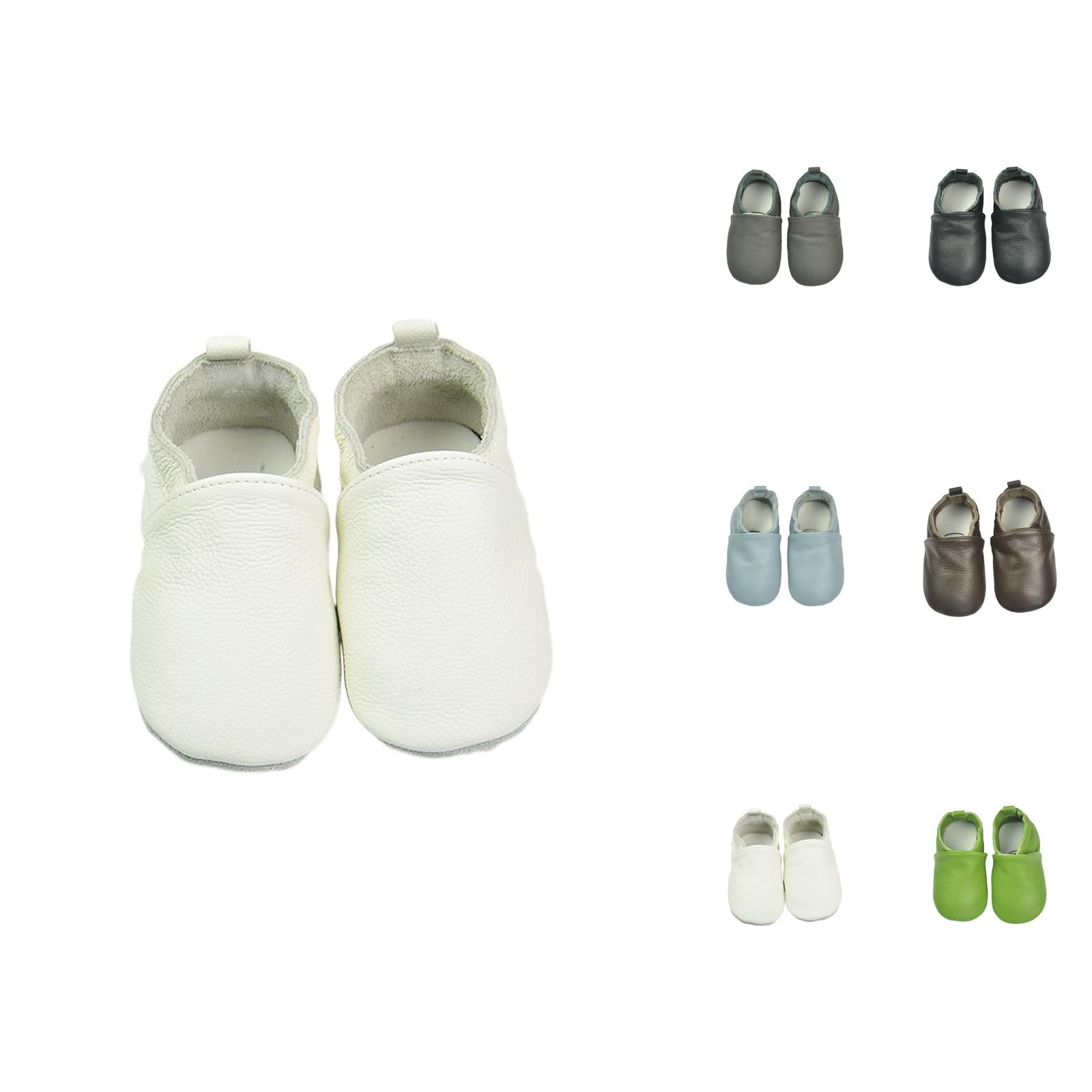 Sterntaler Baby Boys Crawling Shoes - Leather Flat Slippers, Non-Slip, Age 12-24 Months