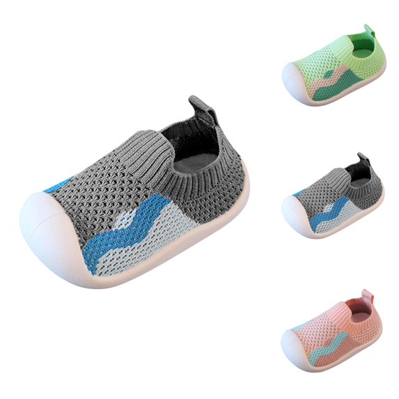 Athletic Shoes Kids Sneakers Girls Boys Kids Leisure Shoes Mesh Soft Bottom Breathable On Sport Shoes Socks Shoes