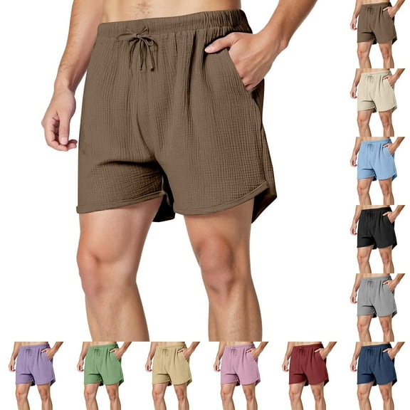 Athletic Shorts for Men Lightweight Outdoor Work Shorts for Men Men's Summer Beach Shorts Quick Dry Athletic Workout Gym Shorts Casual Short Pants Gym Shorts