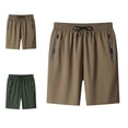 thumbnail image 1 of Athletic Shorts Men Quick Dry Shorts for Men Casual Mens Workout Shorts with Drawstring, 1 of 5