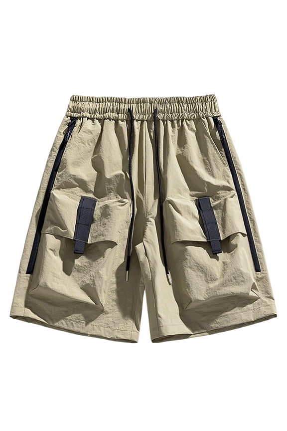 Athletic Shorts – Men’s Quick Dry Zipper Fit Men's Summer Loose Pocket Shorts Are Casual And Comfortable Breathable Sports Shorts