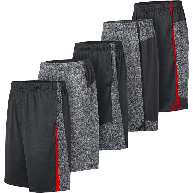 Athletic Shorts for Men - 5 Pack Pack Men's Activewear Quick Dry ...