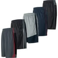 thumbnail image 1 of Athletic Shorts for Men - 5 Pack Pack Men's Activewear Quick Dry Basketball Shorts - Workout, Gym, Running, 1 of 6