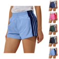 thumbnail image 1 of Athletic Shorts for Women 2026 Summer Elastic Waist Stretchy Quick Drying Workout Exercise Running Shorts, 1 of 5