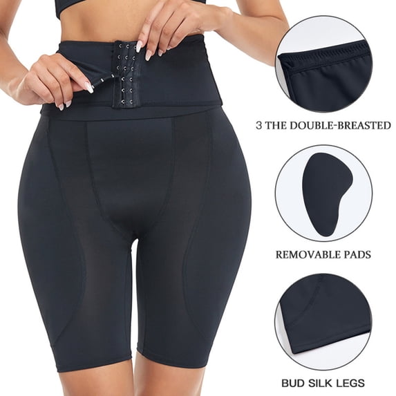 Athletic Shorts for Women Clearance, Women's Large Body Shaping Pants Zipper Open Crotch High Waist Hip Lifting Tight Pants