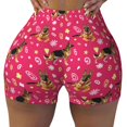 Athletic Shorts for Women, German Shepherd Dog No.1014 Wicking Seamless