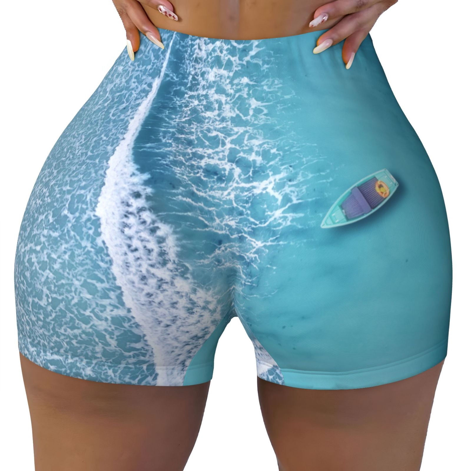 Grains of Sand Women's Athletic Shorts